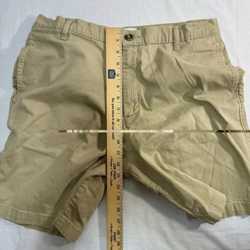 Saddlebred Chino‎ Khaki Shorts Beige Men's 36W Inseam 9